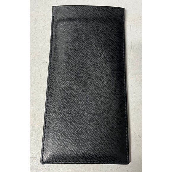 CELINE Black Leather Pouch Cloth Box Authentic Case Eyeglasses Sunglasses - Picture 3 of 11